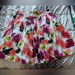 Worthington Pink Pleated Skirt